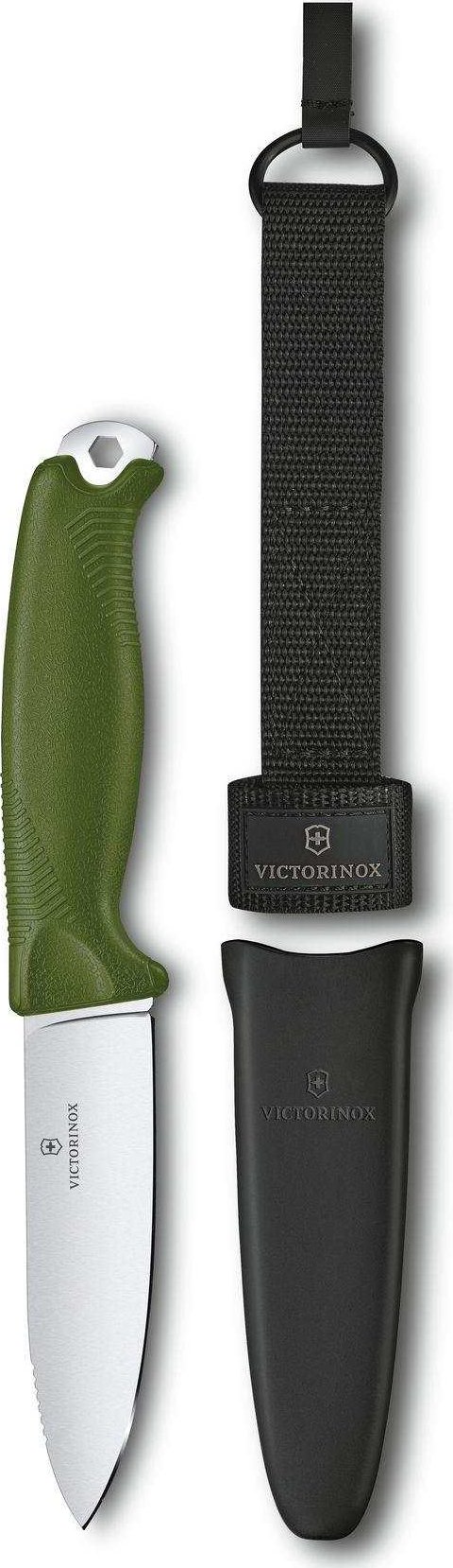 Victorinox Pevný nůž Venture, Olive - 3.0902.4