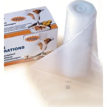 Sáček na potraviny Sáčky zdobicí jednorázové igelitové 30/90 ROLE 100 ks -