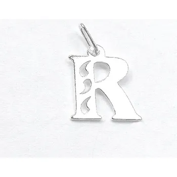 Přívěsek Stříbrné písmeno R - PA1062 (Stříbrné písmenko R)