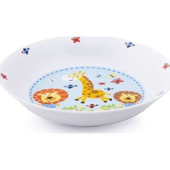 dětský talíř Eprodoma Dětský hluboký talíř 19 cm Safari