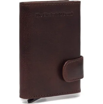 Peněženka The Chesterfield Brand Malá kožená peněženka - pouzdro na karty RFID C08.044301 Portland hnědé