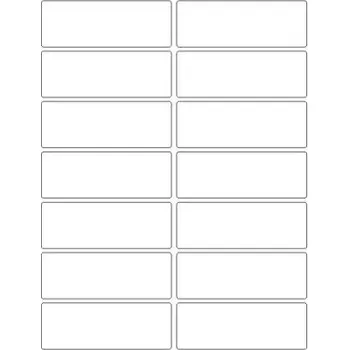 Samolepící etiketa Etikety PRINT 96x34 mm bílé pololesklé 250 g/m2 (50xA4)