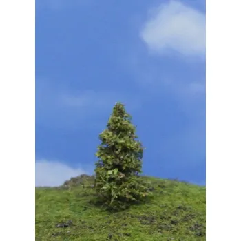 Plastikový model Modelářský strom - modřín zelený, výška 4-5 cm