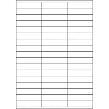 Speciální papír Etikety PRINT 70x16,9 mm barevné pastelové (100xA4)