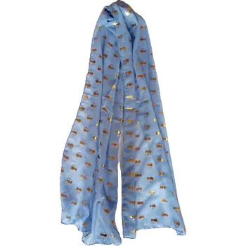 Šála Šála ,malé kočky, modrý