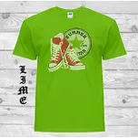 detske-bavlnene-levne-tricko-potisk-tenisky-srdce Barva: Lime - limetková, velikost: 104