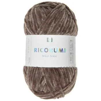 Příze Rico Design Žinylková příze Ricorumi Nilli Nilli odstín 024 čokoládová