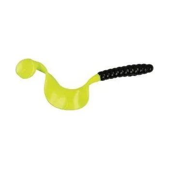 Umělá nástraha Twister SPRO Impulse Spiro Tail 9cm Black Yellow
