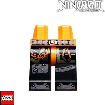 Stavebnice LEGO LEGO® Dílky na figurky LEGO Nohy potištěné / černé / Legs 970c11pb41 NINJAGO