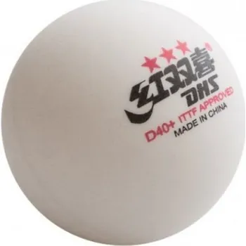 Raketový sport DHS Míčky DHS 40+ Dual *** 10ks, Barva WHT 482608