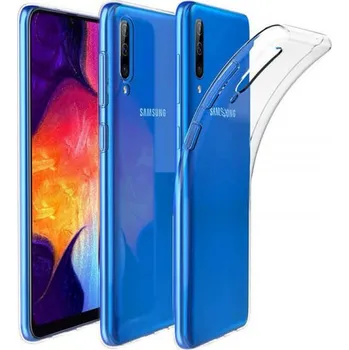 Pouzdro na mobilní telefon Silikonový obal pro Samsung Galaxy A70 A705F - průhledný