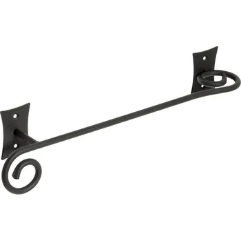 Dávkovač mýdla REBECCA držák ručníků 300x61mm, černá