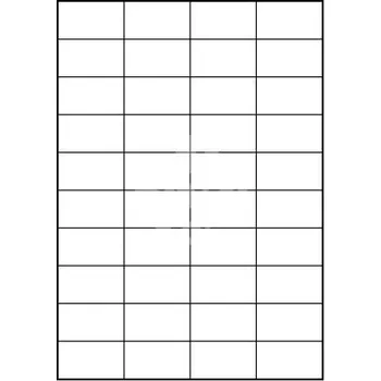 Speciální papír etikety 52,5x29,7 mm, 4000 ks