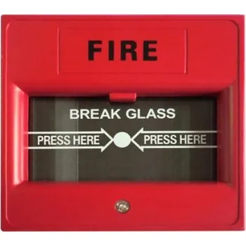 Červené venkovní tlačítko - krabička pro požární poplach ALF-EB03