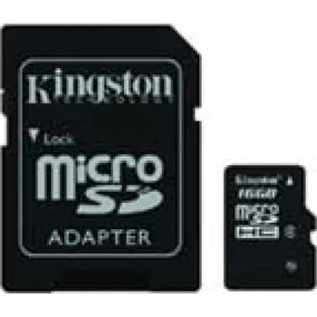 Bezpečnostní kamera pamětová karta 16GB microSDHC Class10 Flash Card s adaptérem *