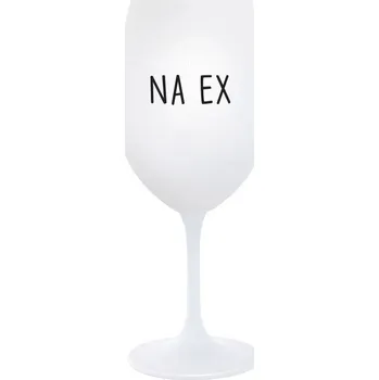Sklenice NA EX - bílá sklenice na víno 350 ml