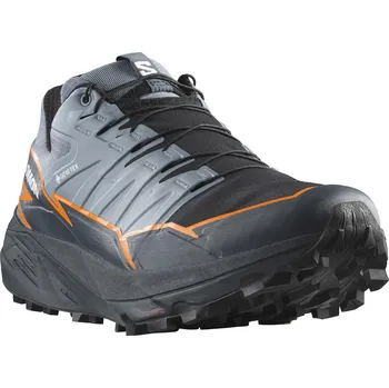 Dámská obuv Salomon Pánské boty THUNDERCROSS GTX EU 44, Flint Stone/Carbon/Orange Pepper