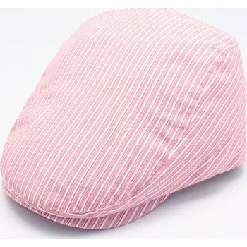 Čepice Letní bekovka Red stripes - S/M (55-57 cm)