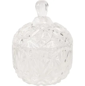 Cukřenka Clayre & Eef, Holandsko Clayre & Eef - Skleněná dóza "cukřenka nebo šperkovnice"