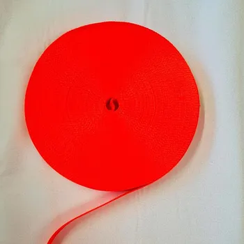 Popruh oranžový 2,5 cm šíře Český výrobce