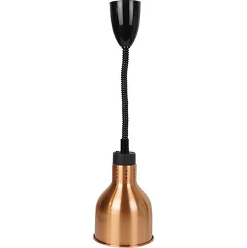 SVING Ohřevná lampa, infra, závěsná, barva bronz, průměr 19 cm, délka 60 - 150 cm