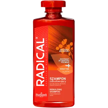 Šampon Radical Rebuilding regenerační šampon na poškozené vlasy, 400 ml