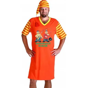 Noční košile Pat a Mat - Dokonalý rybář - L