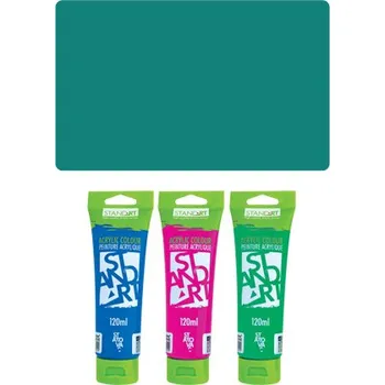 Vodová barva Akrylová barva JUNIOR 120 ml zelená 480 449213