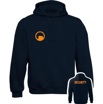 Pánská mikina Mikina s kapucí Black Mesa SECURITY Force - námořní modrá