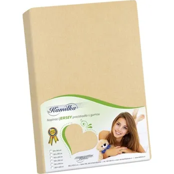 Prostěradlo Prostěradlo jersey Béžová /015 90x200 cm