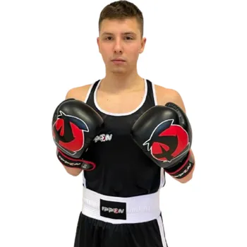 Dámská erotická souprava BOXERSKÝ SET IPPON ELITE BLACK Barva: Černá, Velikost: XS
