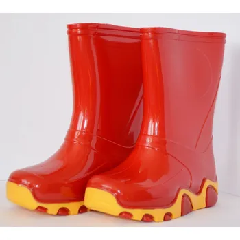 Dívčí obuv Demar Stormer B (červené) - Dětské gumáky 32 - 33