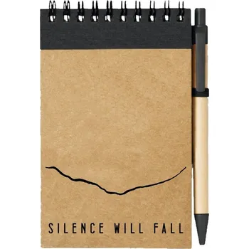 Sešit Poznámkový blok Silence Will Fall