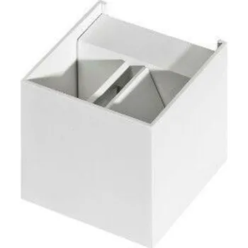 Venkovní osvětlení LED Venkovní nástěnné svítidlo AZzardo Gambino 1 white AZ0950 6W 480lm 3000K IP44 10cm bílé