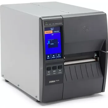 Tiskárna štítků Zebra ZT231- stolní tiskárna čárových kódů, displej, USB, RS232, LAN, BT