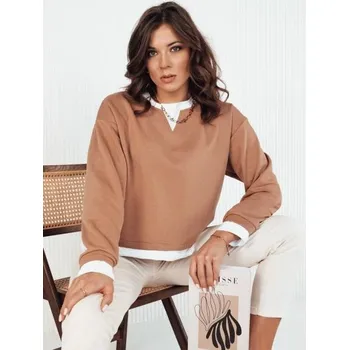 Dámská mikina Dámská halenka LORAN hnědá