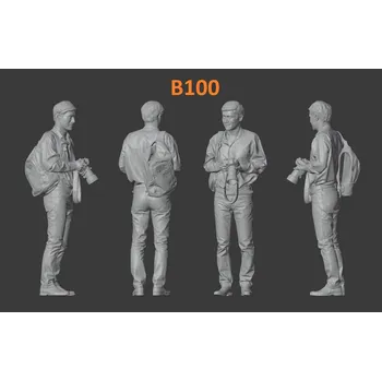 Příslušenství k autodráze Figurka, postavička fotografa B100