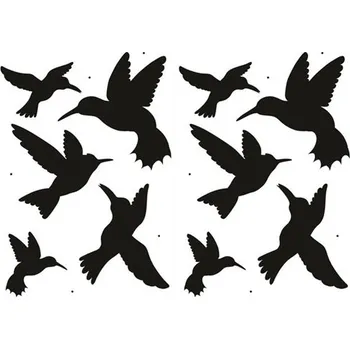 Samolepící dekorace Samolepky na zeď ptáci kolibříci IMPOL TRADE SPN09 45 x 65 cm