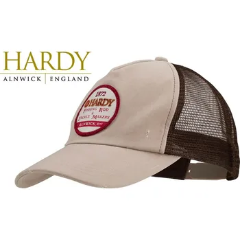 Kšiltovka HARDY Kšiltovka Logo Truck Khaki Black (HARDY Logo Truck Khaki Blac)