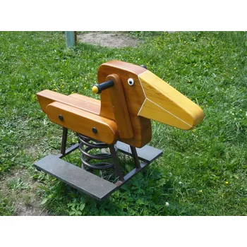 Dětská houpačka PRUŽINOVÁ HOUPAČKA masiv Tukan