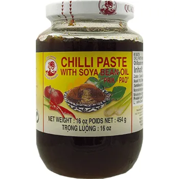 Omáčka COCK chilli pasta se sojovým olejem Nam Prik Pao 454g