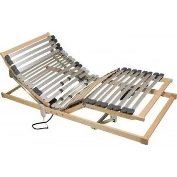 Postelový rošt TEXPOL OPTIMAL PLUS 5V MOTOR - lamelový motorový polohovatelný rošt 80 x 200 cm, březové lamely + březové nosníky
