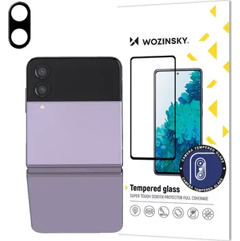 Wozinsky Full Camera Glass szkło hartowne Samsung Galaxy Z Flip 4 na aparat kamerę 9H