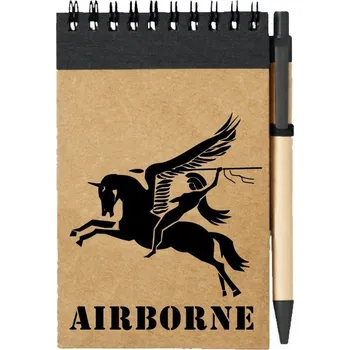 Sešit Poznámkový blok British Airborne Pegasus