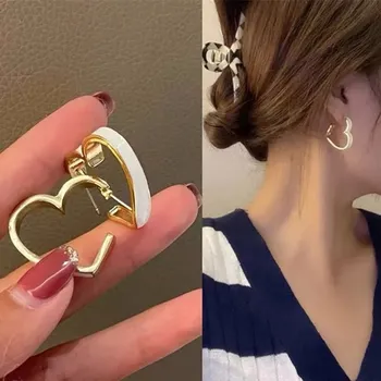 Náušnice Lesklé náušnice v moderním stylu - 9