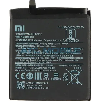 Baterie Xiaomi BM3D 3120 mAh Li-Pol (Mi 8 SE) a zpět 34 Kč s ATC Clubem