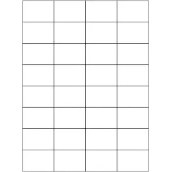 Speciální papír Etikety PRINT 49x33 mm bílé lesklé pro inkoustový tisk (50xA4)