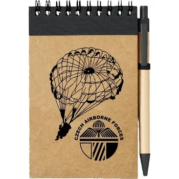 Sešit Poznámkový blok CZECH AIRBORNE FORCES