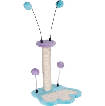 Škrabací kmen Finny - modrá/ růžová