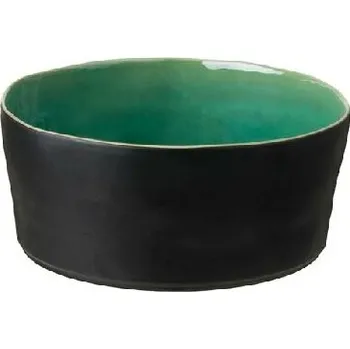 Mísa na salát|servírování 24cm|3,1L, RIVIERA, modrá|černá|Azur|Costa Nova